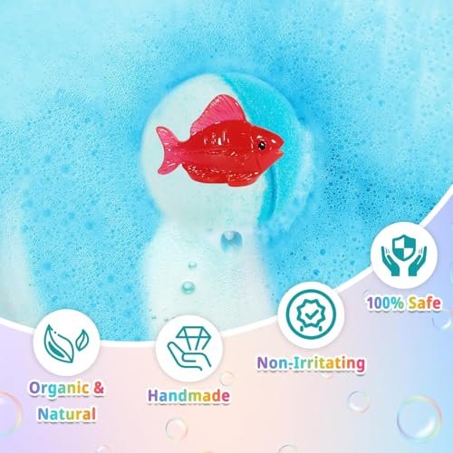 24-Pack Bath Bombs for Kids with Surprise Toys Inside – Colorful Fizzies for Girls and Boys Avelisse