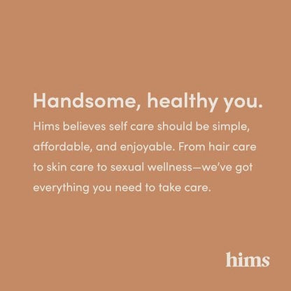 Hims Thick Fix Thickening Shampoo & 5% Minoxidil Treatment Serum - Strengthening Hair Growth with Saw Palmetto & Minoxidil - Paraben-Free & Sulfate-Free - Eucalyptus Grove Scent Avelisse