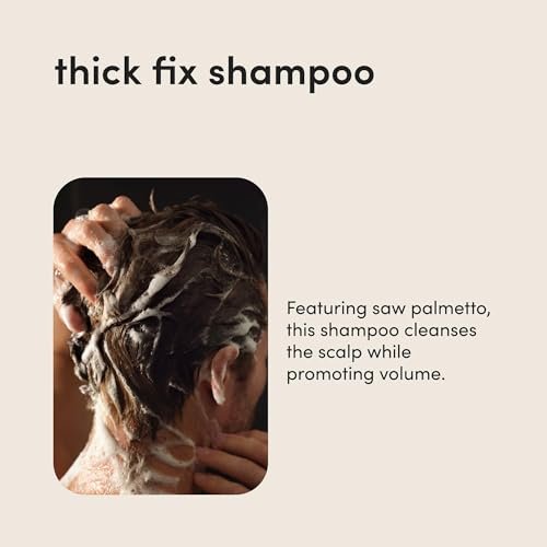Hims Thick Fix Thickening Shampoo & 5% Minoxidil Treatment Serum - Strengthening Hair Growth with Saw Palmetto & Minoxidil - Paraben-Free & Sulfate-Free - Eucalyptus Grove Scent Avelisse