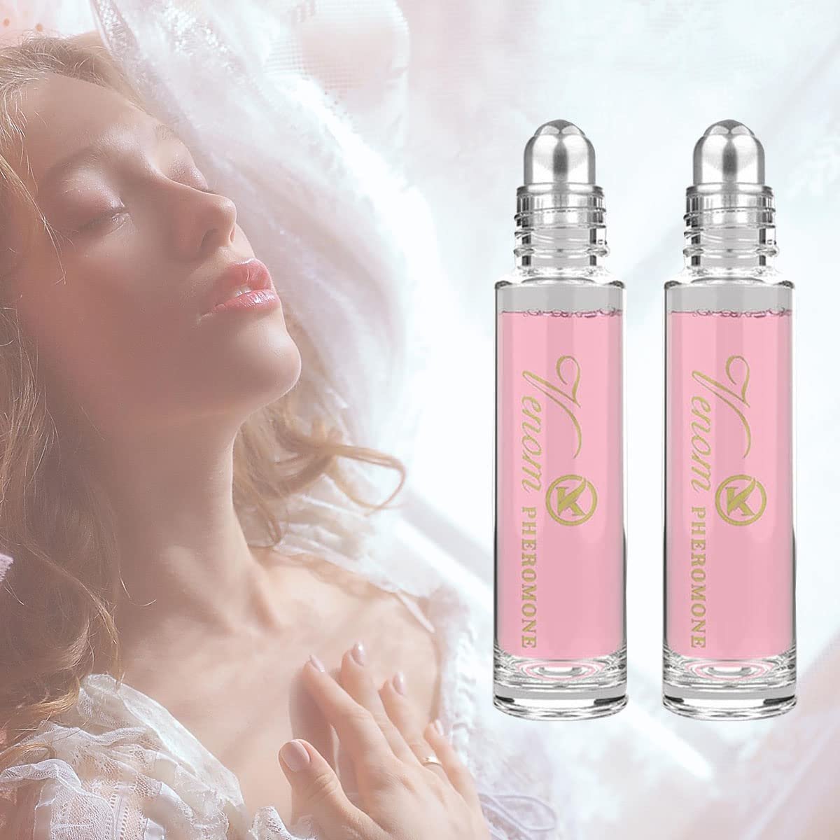masatow Women Pheromone Perfume - Long-Lasting Roll-On Pheromone Oil for Attraction & Confidence | 0.34 Fl Oz (Pack of 2) - görsel 9