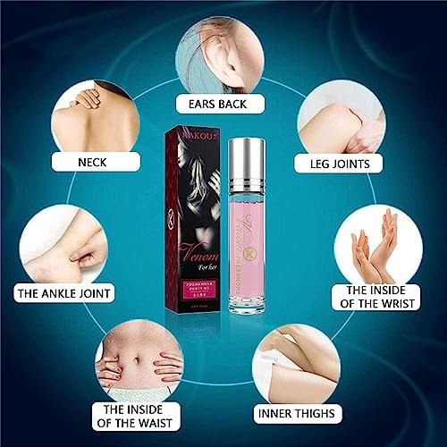 masatow Women Pheromone Perfume - Long-Lasting Roll-On Pheromone Oil for Attraction & Confidence | 0.34 Fl Oz (Pack of 2) - görsel 4