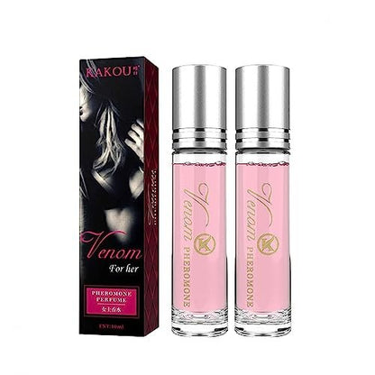 Lunex Phero Perfume for Women - 3 Pack Pheromone Roll-On Oil, Long-Lasting Eau de Parfum