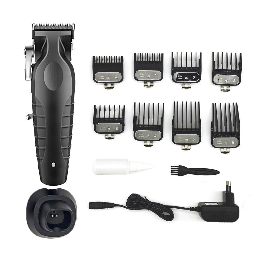 Self-Cut System Raptor Clipper for Men – Professional Cordless Rechargeable Hair Clippers, High-Performance Motor, 5HR Runtime, Ergonomic Grip, Precision Cutting Tool (Black) - görsel 3