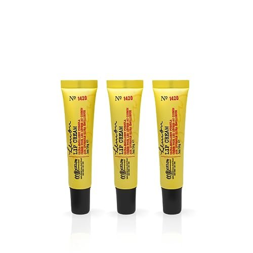 C.O. Bigelow Lemon Lip Cream Tubes, Pack of 3 – Lemon Lip Balm with Shea Butter, Bulk Lip Balm Set, 0.5 oz Each Avelisse