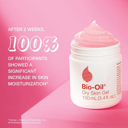 Bio-Oil Travel Skincare Bundle: Scar, Stretch Mark & Dry Skin Care – 2 oz Oil + 1.7 oz Gel