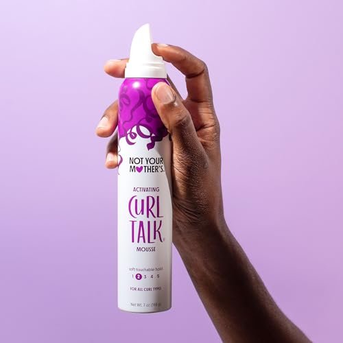 Not Your Mother's Curl Talk Kit: Defining Cream, Frizz Control Styling Gel & Activating Mousse for Curly Hair Avelisse