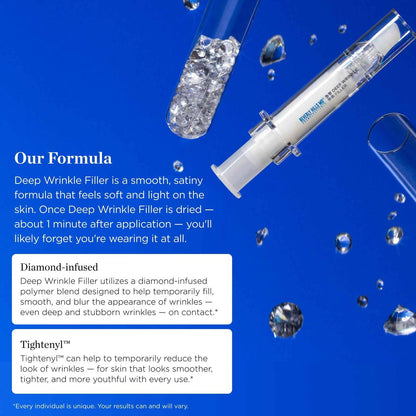 Beverly Hills MD Deep Wrinkle Filler - Instant Anti-Aging Serum with Diamond Dust & Polymers for Fine Lines & Deep Creases Avelisse