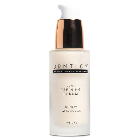 DRMTLGY Lactic Acid 12% Refining Serum - AHA & PHA Exfoliating Face Serum with Brightening Licorice Root Extract, 1 oz Avelisse