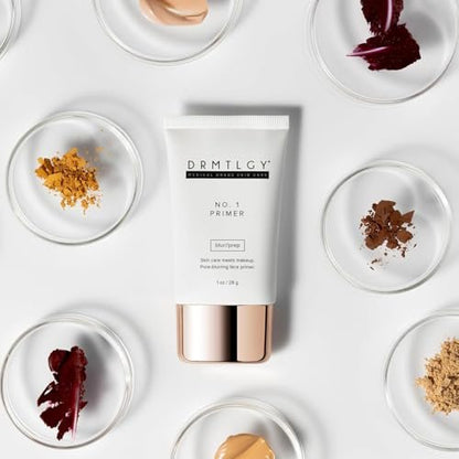 DRMTLGY Makeup Primer No.1 - Face Primer for Oily Skin & All Skin Types - Pore Minimizer & Shine Control, 1oz Avelisse