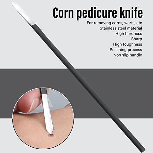 Corn Remover Tool – Stainless Steel Pedicure Knife for Toes with Non-Slip Handle – Professional Foot Care for Hard Skin & Calluses - görsel 5