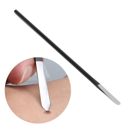 Corn Remover Tool – Stainless Steel Pedicure Knife for Toes with Non-Slip Handle – Professional Foot Care for Hard Skin & Calluses