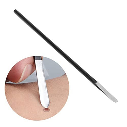 Corn Remover Tool – Stainless Steel Pedicure Knife for Toes with Non-Slip Handle – Professional Foot Care for Hard Skin & Calluses