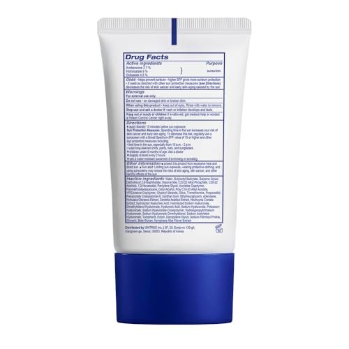 ISNTREE Hyaluronic Acid Daily Sun Gel SPF 30 - Lightweight Korean Sunscreen, Moisturizing, No White Cast, 1.69 fl oz Avelisse