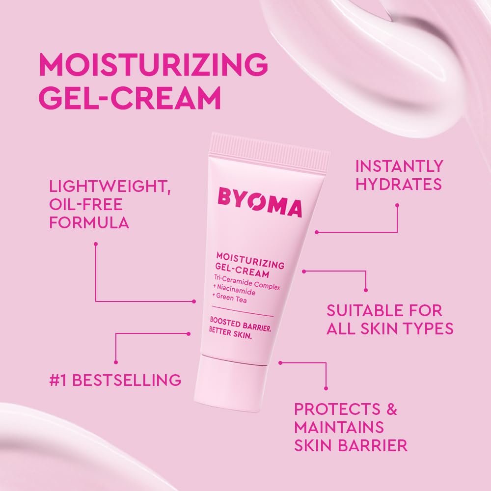 BYOMA So Clear Set - Barrier Repair Skincare Kit for Acne Prone Skin with Creamy Jelly Cleanser, Clarifying Serum & Gel-Cream Moisturizer (30ml, 15ml, 15ml) - görsel 9