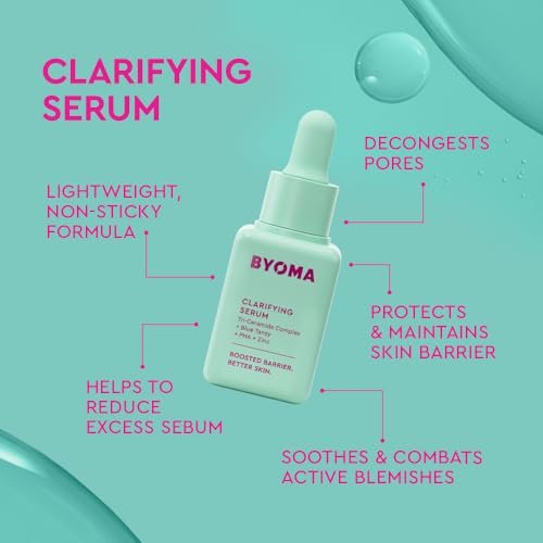 BYOMA So Clear Set - Barrier Repair Skincare Kit for Acne Prone Skin with Creamy Jelly Cleanser, Clarifying Serum & Gel-Cream Moisturizer (30ml, 15ml, 15ml) - görsel 8