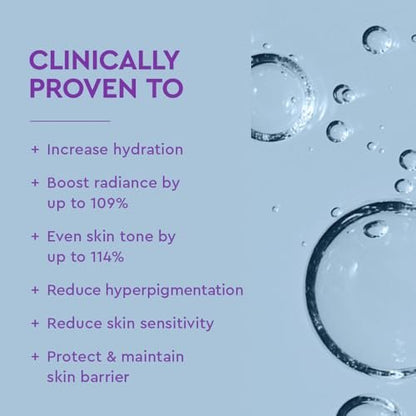 BYOMA Brightening Serum - Barrier Repair & Hydrating Face Serum with Hyaluronic Acid, Niacinamide & Ceramides for Glowing, Radiant Skin - 1.01 fl. oz