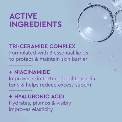BYOMA Brightening Serum - Barrier Repair & Hydrating Face Serum with Hyaluronic Acid, Niacinamide & Ceramides for Glowing, Radiant Skin - 1.01 fl. oz