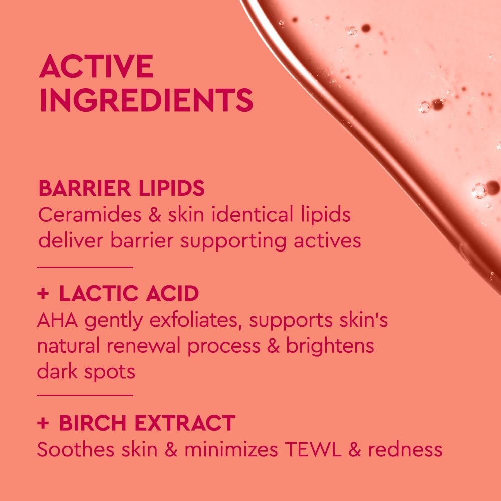 BYOMA Brightening Toner - Gently Exfoliating & Hydrating Facial Treatment with Lipids & Lactic Acid - Alcohol-Free for Barrier Repair - 5.07 Fl. Oz - görsel 7