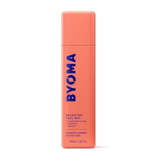 BYOMA Balancing Face Mist - pH Balanced Toner Spray with Ceramides, Probiotics & Allantoin - Alcohol Free - Soothe & Refresh Skin - 3.38 fl oz Avelisse