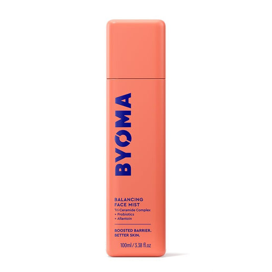BYOMA Balancing Face Mist - pH Balanced Toner Spray with Ceramides, Probiotics & Allantoin - Alcohol Free - Soothe & Refresh Skin - 3.38 fl oz Avelisse