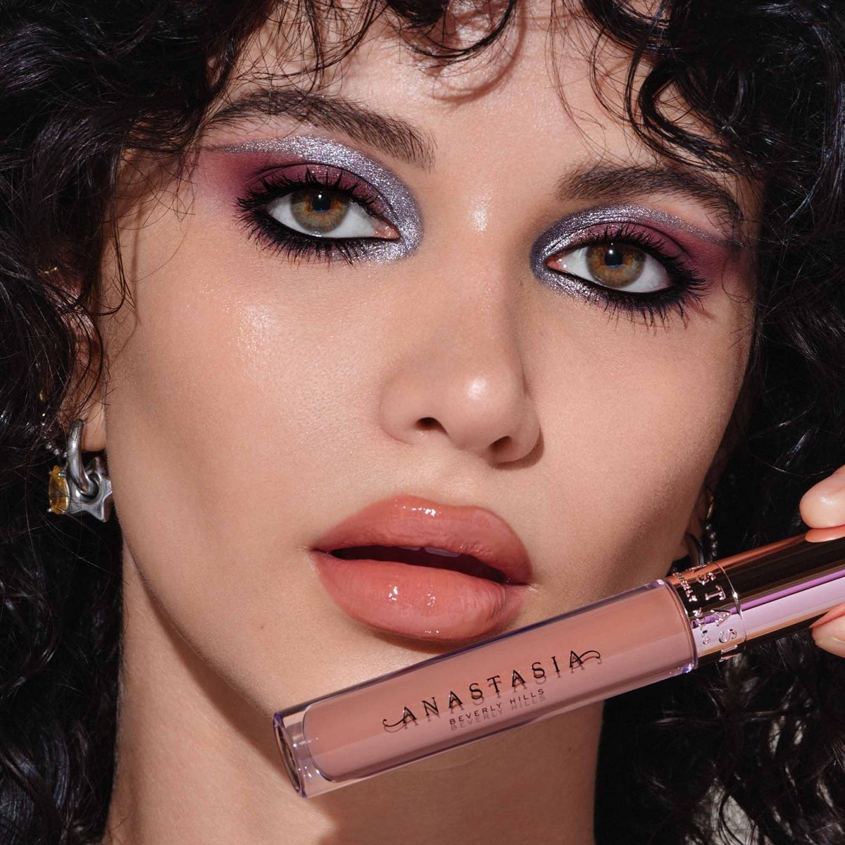 Anastasia Beverly Hills Lip Gloss in Caramel - High-Shine, Non-Sticky Formula, 1 Fl Oz - görsel 5