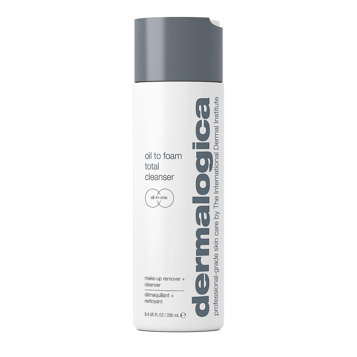 Dermalogica Oil To Foam Total Cleanser - 8.4 fl oz | Makeup & Sunscreen Remover Avelisse