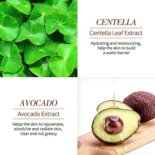 MeiPlumLai Avocado Eye Mask 60 Pcs – Under Eye Patches for Dark Circles & Puffiness, Moisturizing Nourishing Eye Treatment - görsel 6