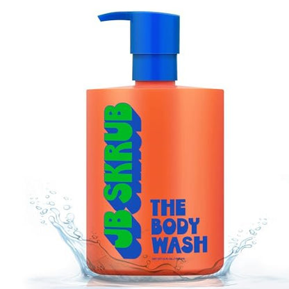 JB SKRUB Boys Body Wash for Kids, Tweens & Teens - pH-Balanced Foaming Citrus Wash, No Harsh Ingredients, Tackles Odor & Breakouts, 14 oz Avelisse