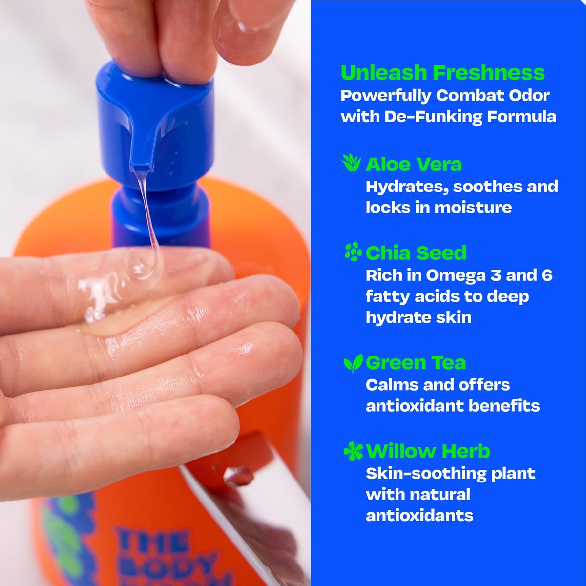 JB SKRUB Boys Body Wash for Kids, Tweens & Teens - pH-Balanced Foaming Citrus Wash, No Harsh Ingredients, Tackles Odor & Breakouts, 14 oz Avelisse