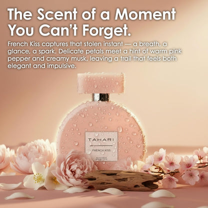 TAHARI Eau de Parfum for Women – Sweet & Seductive French Kiss Long-Lasting Fragrance, 3.4 fl oz Avelisse