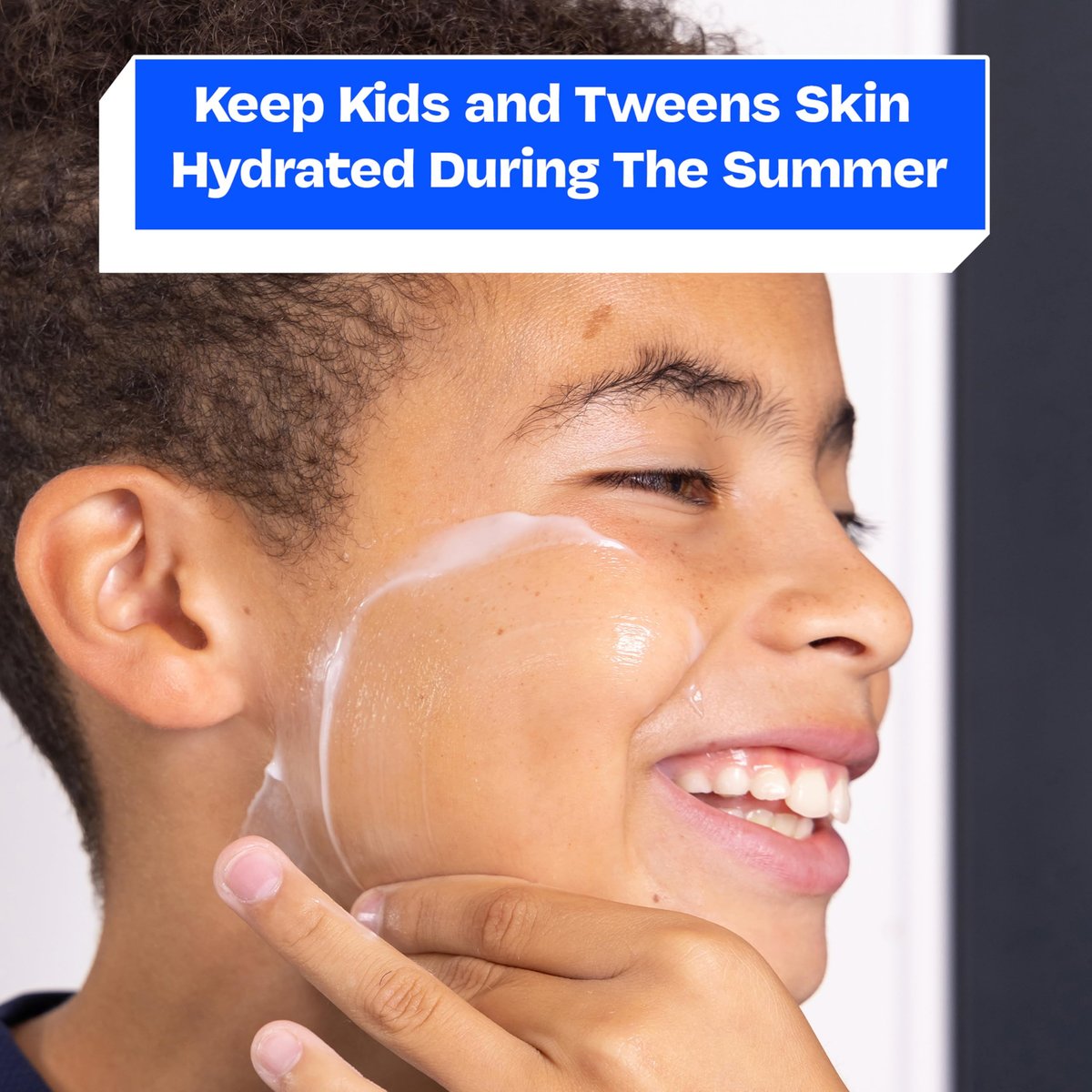 JB SKRUB Kids Face Lotion for Boys, Tweens & Teens - Oil-Free Moisturizer with Blue Light Defense, Fast-Absorbing & Fragrance-Free, 1.7 oz Avelisse