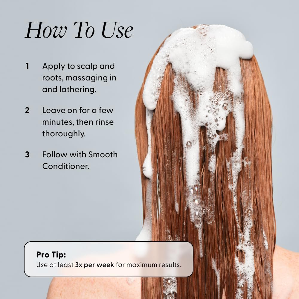 Arey Wash Shampoo for Women & Men - Delay & Reduce Signs of Aging Grey Hair, Promote Healthier Strands, Vegan & Cruelty-Free (8.45 Fl Oz, 30 Uses) Avelisse