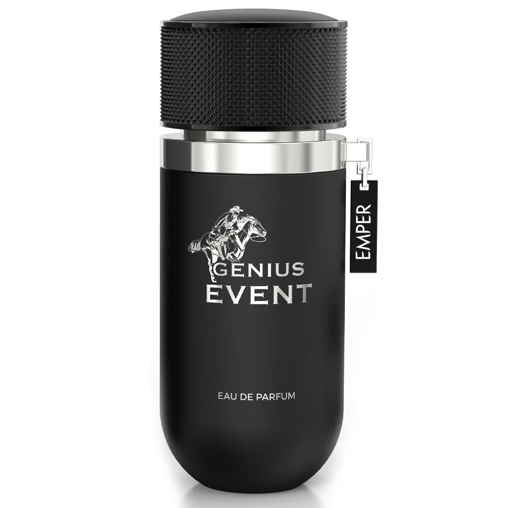 Emper Genius Event Eau de Toilette for Men - 100ml (3.4 fl oz) - Long-Lasting Fresh Scent - görsel 3