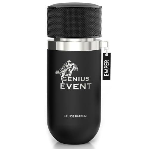 Emper Genius Event Eau de Toilette for Men - 100ml (3.4 fl oz) - Long-Lasting Fresh Scent - görsel 4