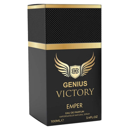Emper Genius Victori Eau de Parfum for Men 100ml (3.4 fl oz) - Long-Lasting Fragrance