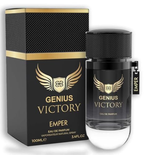Emper Genius Victori Eau de Parfum for Men 100ml (3.4 fl oz) - Long-Lasting Fragrance - görsel 6