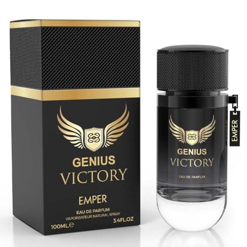 Emper Genius Victori Eau de Parfum for Men 100ml (3.4 fl oz) - Long-Lasting Fragrance - görsel 4