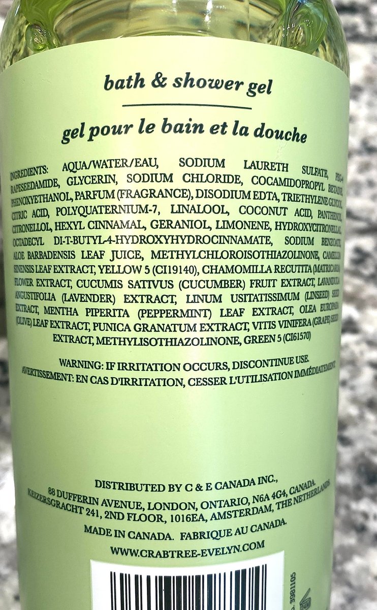 Crabtree & Evelyn Lily Bath & Shower Gel - 16.9 oz | Gentle Floral Body Wash Avelisse