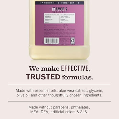 Mrs. Meyer's Clean Day Hand Soap Refill, Plum Berry Scent, 33 fl oz