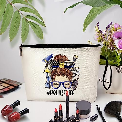 ZhantUone Police Life Cosmetic Bag – Perfect Gift for Policemen & Women, Birthday, Retirement, Academy Graduation - görsel 5