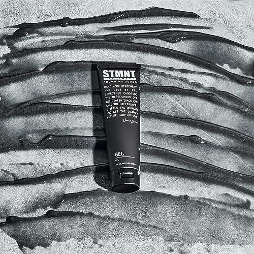 STMNT Grooming Goods Gel – Strong Definition, Long-Lasting Hold, Satin-Like Semi-Matte Finish, Easy Wash Out (5.07 Fl Oz) Avelisse
