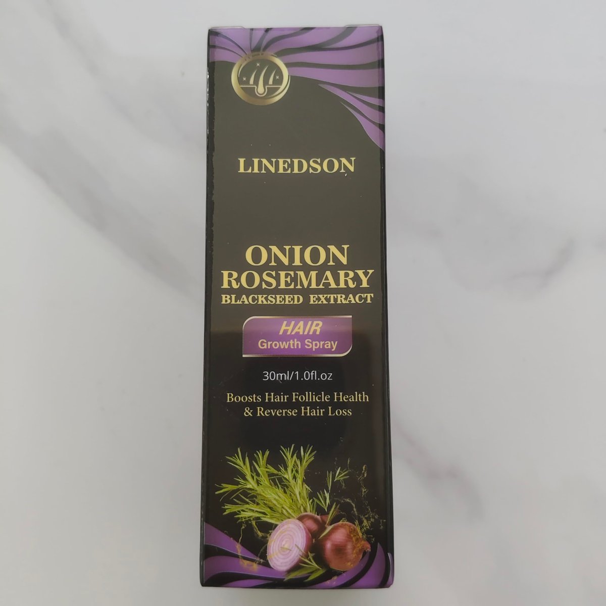 Rosemary, Onion and Black Seed 3-in-1 Hair Growth Spray - Controls Loss and Promotes Growth for Men and Women - görsel 17