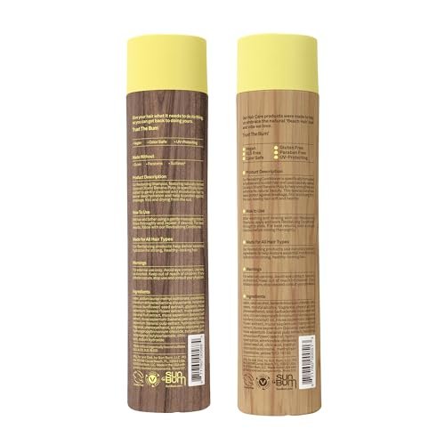 Sun Bum Revitalizing Shampoo and Conditioner Set - Vegan, Cruelty Free, Hydrating & Moisturizing Hair Care - 10 oz Each (Pack of 2) Avelisse