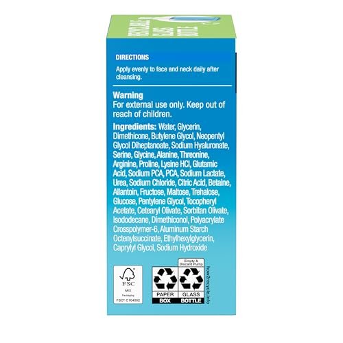 Neutrogena Hydro Boost Ultra Hydrating Serum with Hyaluronic Acid – Fragrance-Free, Non-Comedogenic Face Serum for Weightless Hydration & Glowing Skin, 1 fl. oz - görsel 14