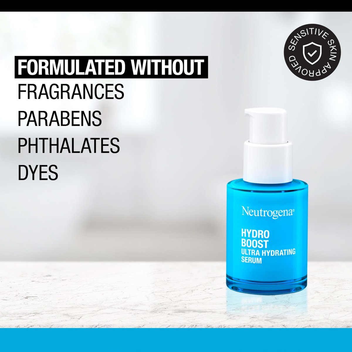 Neutrogena Hydro Boost Ultra Hydrating Serum with Hyaluronic Acid – Fragrance-Free, Non-Comedogenic Face Serum for Weightless Hydration & Glowing Skin, 1 fl. oz - görsel 5