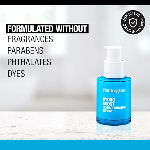 Neutrogena Hydro Boost Ultra Hydrating Serum with Hyaluronic Acid – Fragrance-Free, Non-Comedogenic Face Serum for Weightless Hydration & Glowing Skin, 1 fl. oz - görsel 6