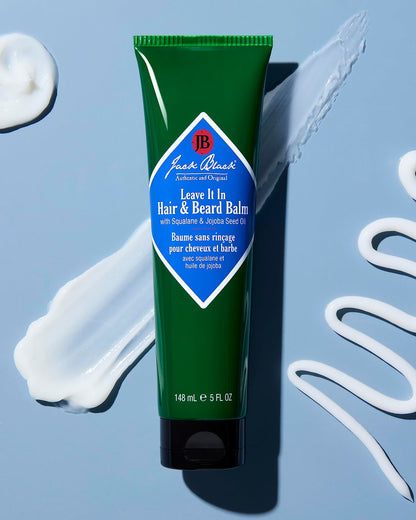 Jack Black Leave It In Hair & Beard Balm – 5 Fl Oz Avelisse