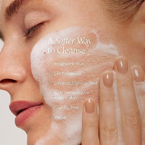 ILIA The Cleanse Soft Foaming Cleanser + Makeup Remover - Non-Toxic, Vegan, Cruelty-Free Face Wash (6.76 fl oz) Avelisse