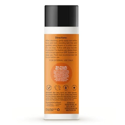 TruSkin BHA Liquid Exfoliant & Toner for Face - Triple Acid AHA BHA PHA Exfoliator with Salicylic, Glycolic Acid & Vitamin C - Improves Look of Tone & Texture, Unclogs Pores, 4.2 fl oz Avelisse