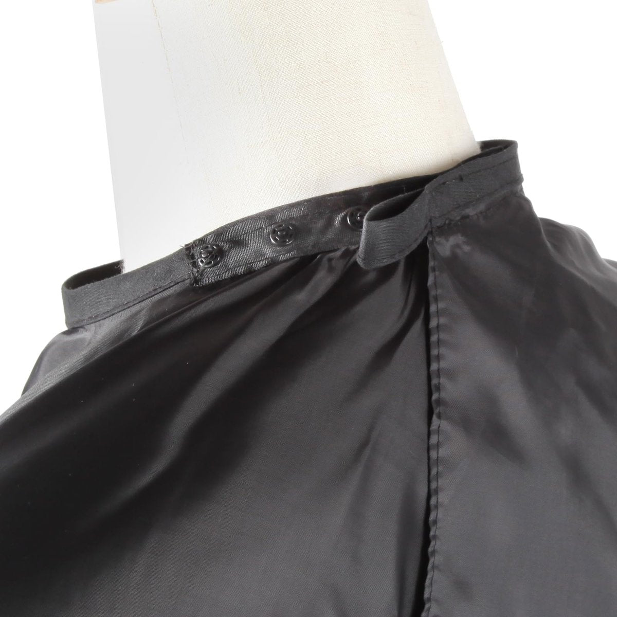 Omvoina Professional Hair Cutting Cape – Waterproof Nylon Salon Cape with Adjustable Snap Closure (57" x 51", Black) - görsel 13
